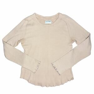 We The Free Easy Does It Waffle-Knit Tee Size L